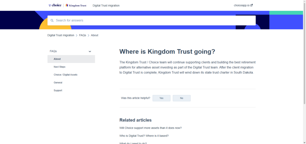 Kingdom Trust