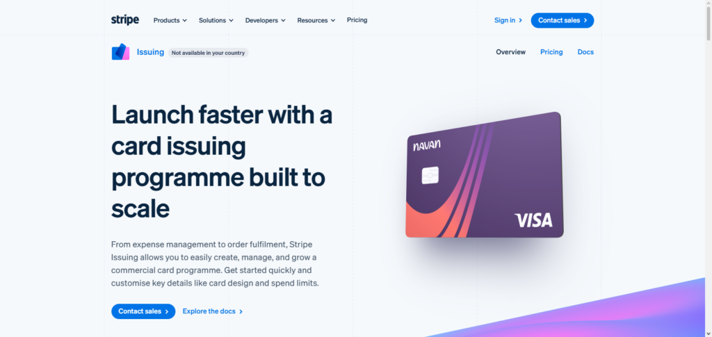 Stripe Treasury + Issuing