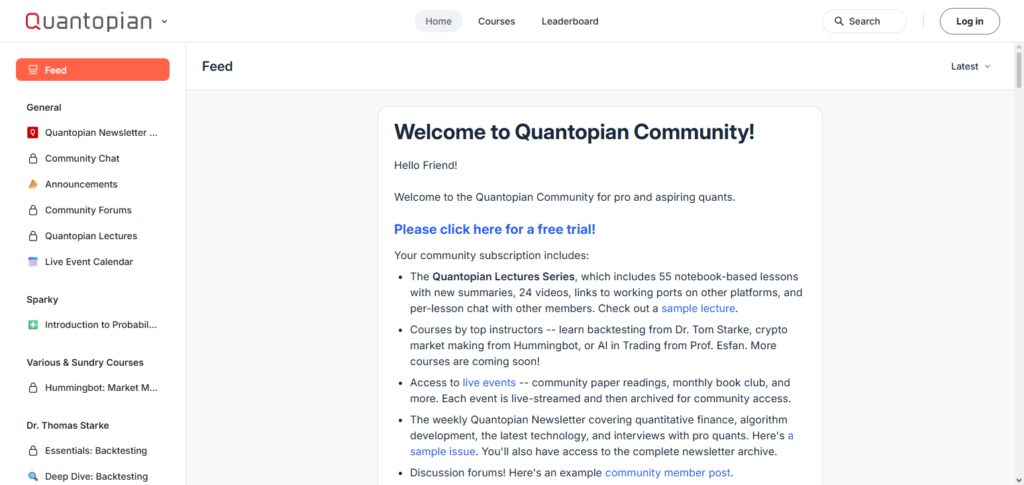 Quantopian (Community Legacy)