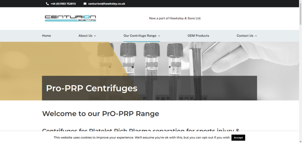 Centrifuge Prop Program