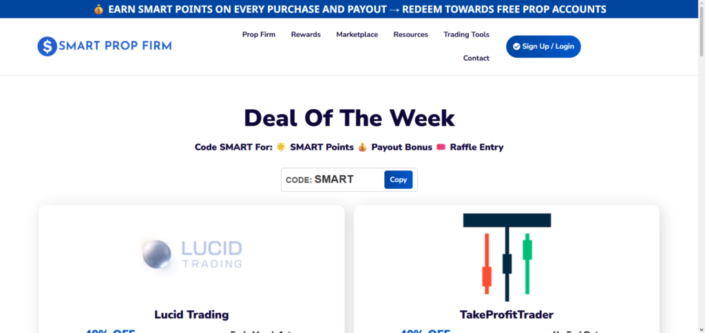 Smart Prop Trader Multi‑Asset