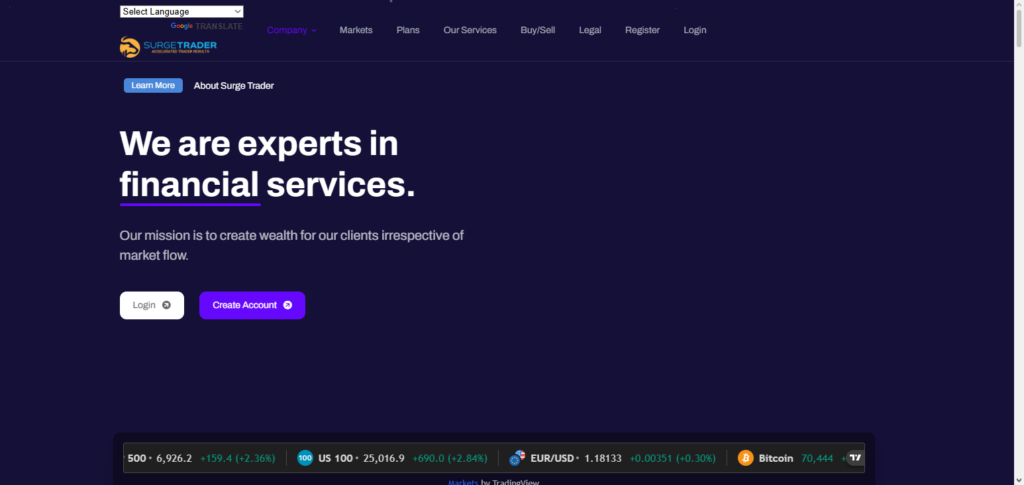 SurgeTrader Multi‑Asset