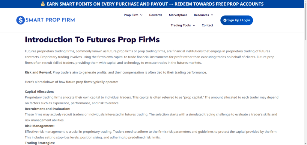 Smart Prop Trader Web3