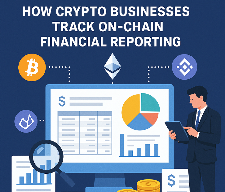 How Crypto Businesses Track On-Chain Financial Reporting