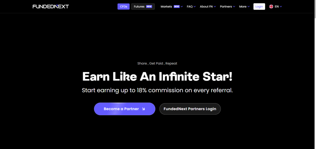 FundedNext Affiliate Program