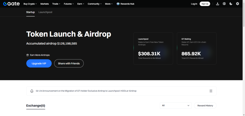 Gate.io Startup