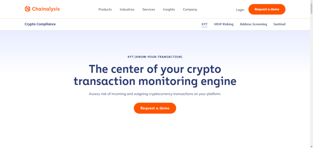 Chainalysis KYT