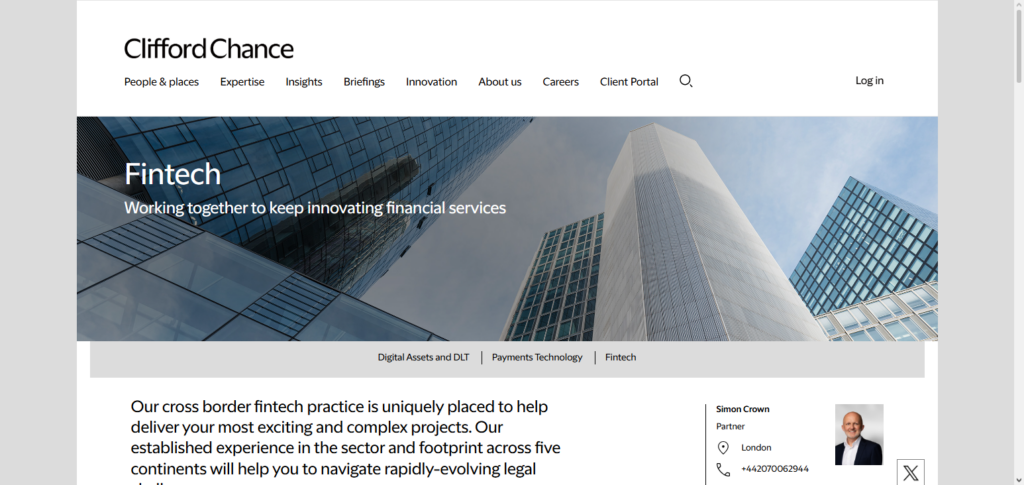 Clifford Chance Fintech Group