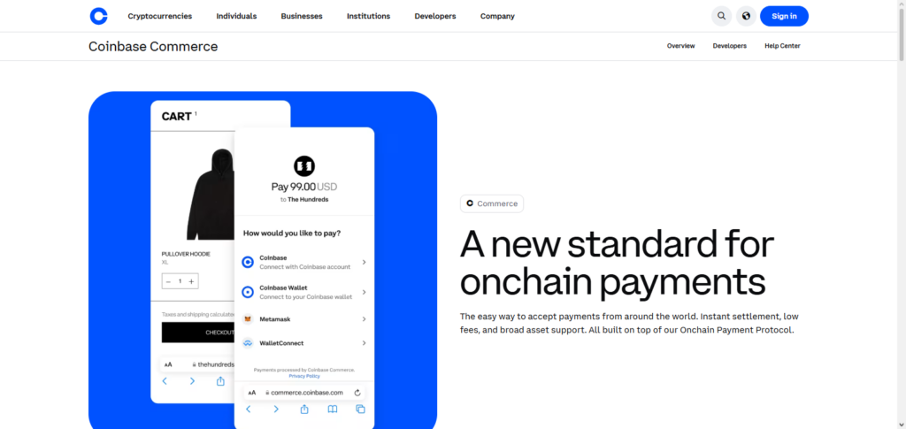 Coinbase Commerce