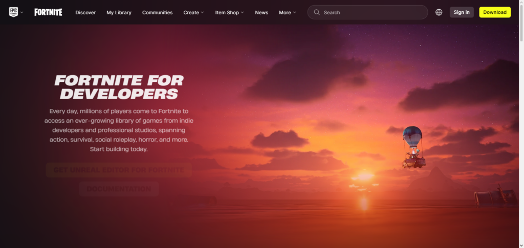 Fortnite (Unreal Engine 5)