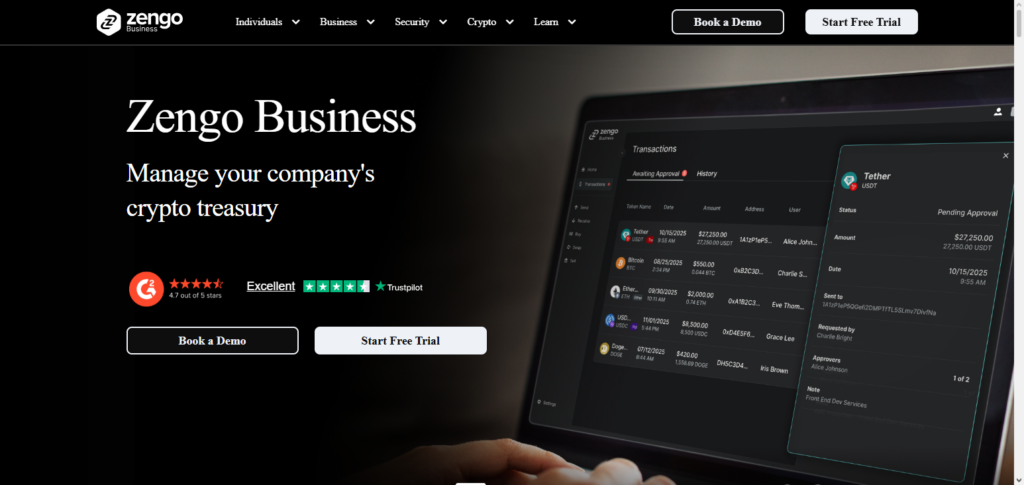 Zengo Business Wallet