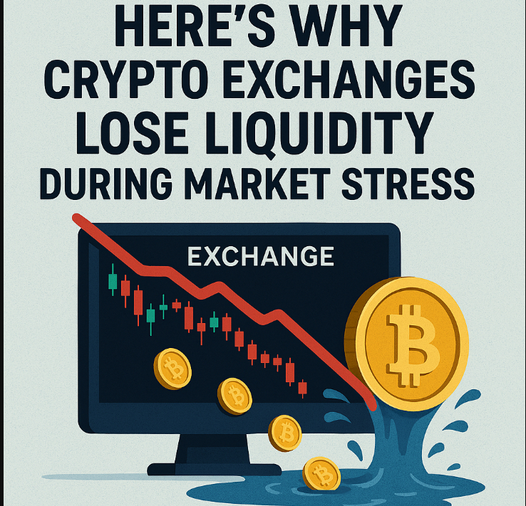 Why Crypto Exchanges Lose Liquidity During Market Stress