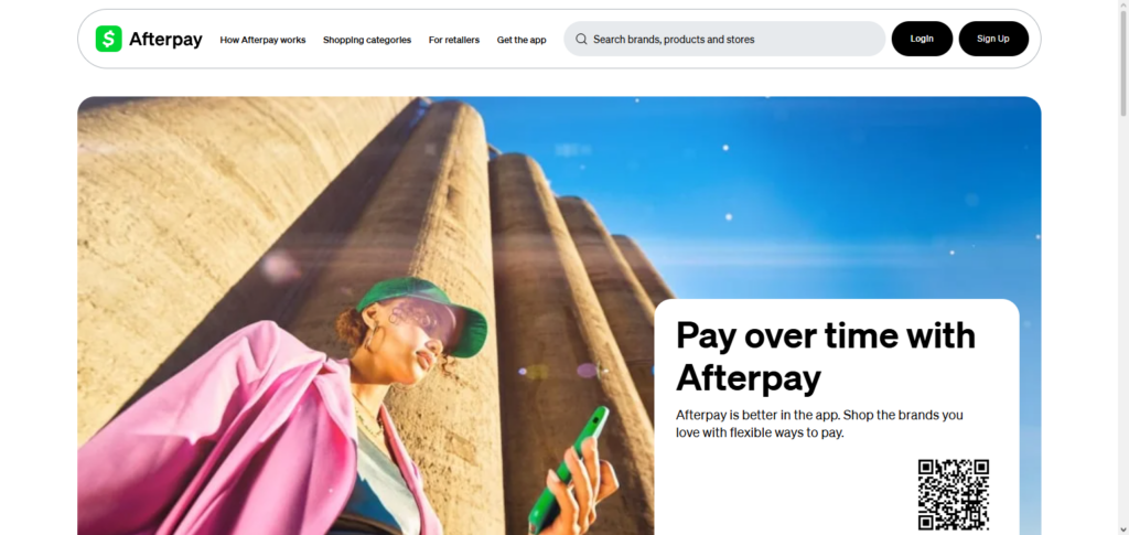 Afterpay (Clearpay in EU/UK)