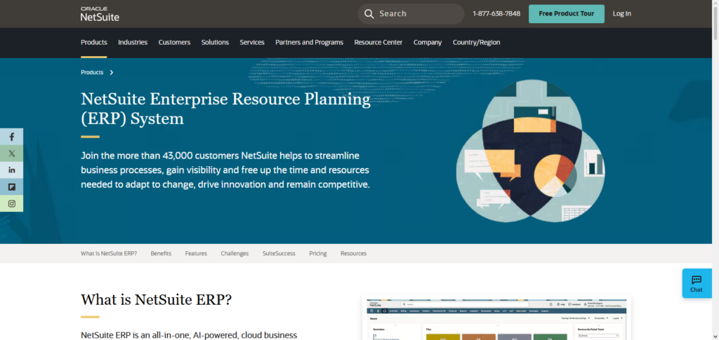 NetSuite ERP (Oracle)