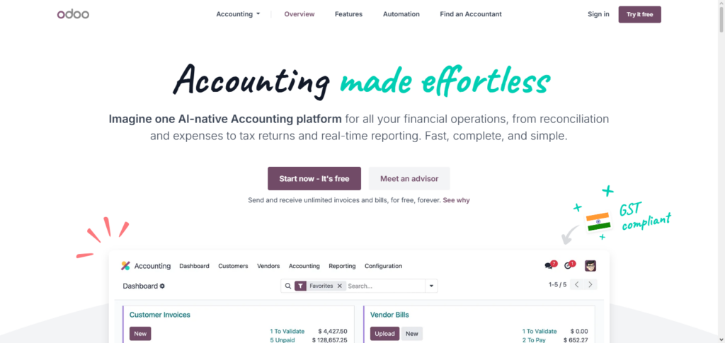 Odoo Finance