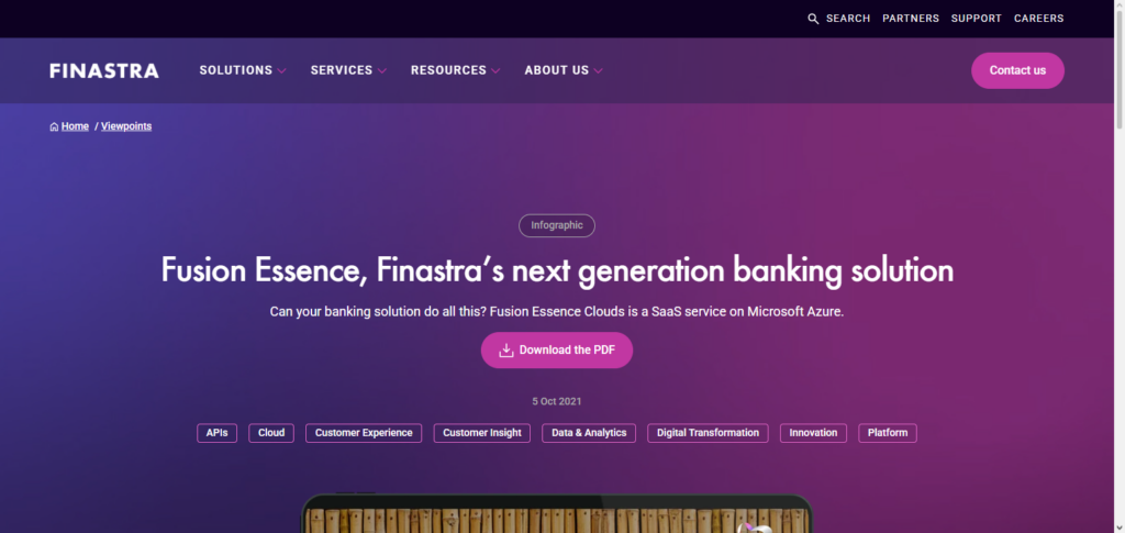Finastra Fusion Essence