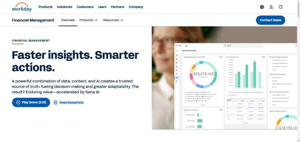 Workday Financial Management