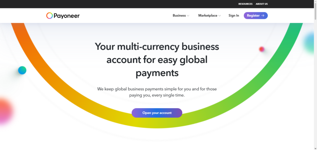 Payoneer Global Account