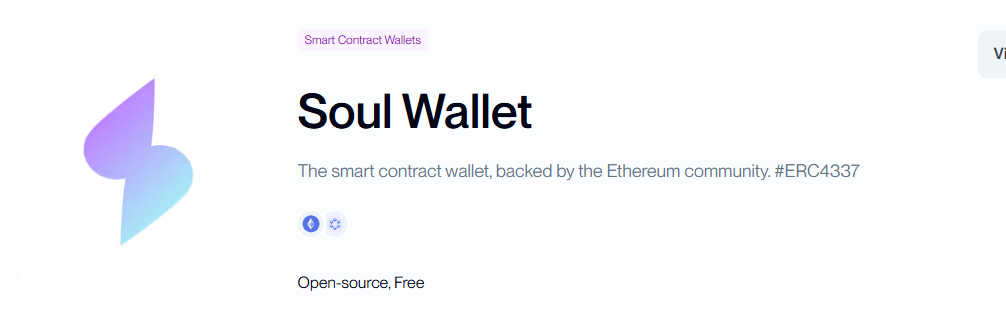 Soul Wallet (ERC‑4337)