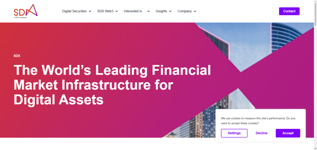 SIX Digital Exchange (SDX)