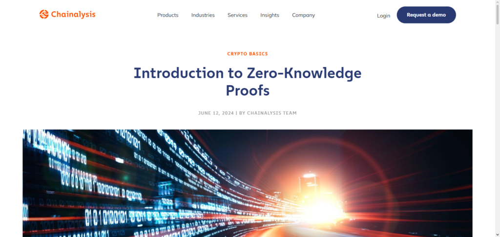 Chainalysis ZK Compliance