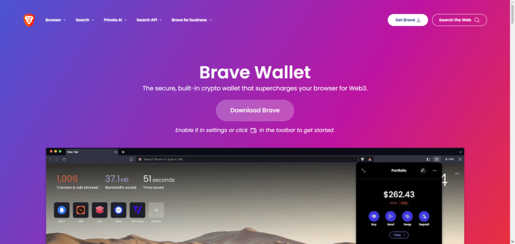 Brave Browser Crypto Security Suite