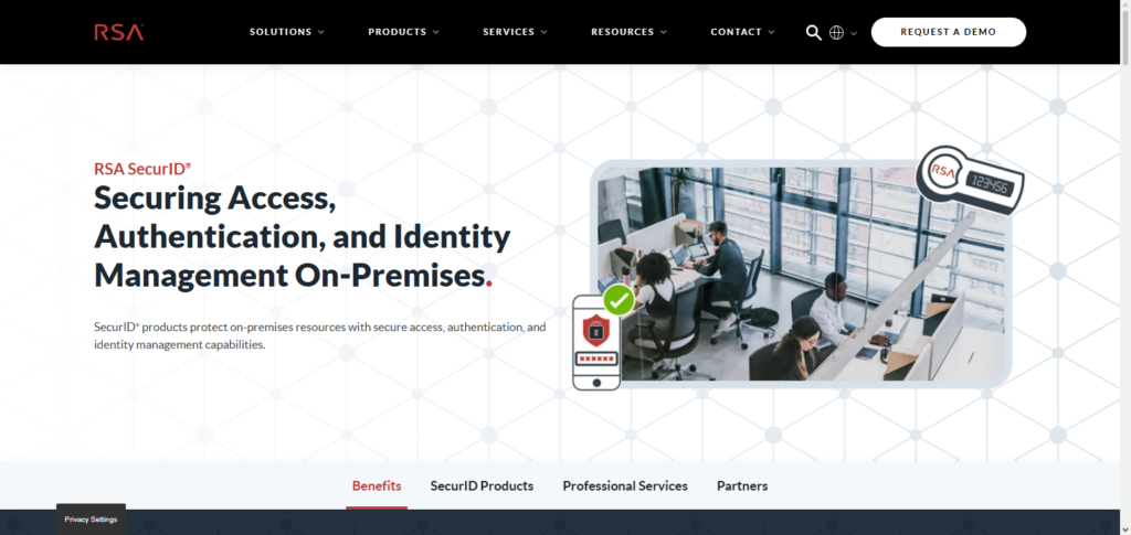 RSA SecurID Hardware Token