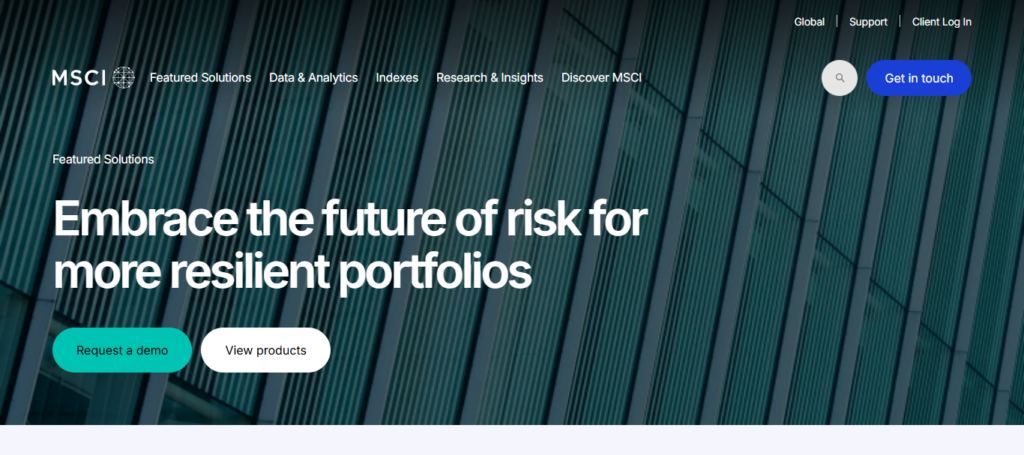 MSCI RiskMetrics