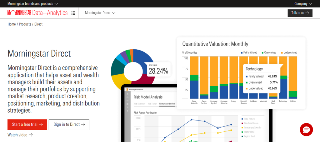 Morningstar Direct FX Analytics
