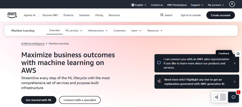 AWS SageMaker / Azure ML