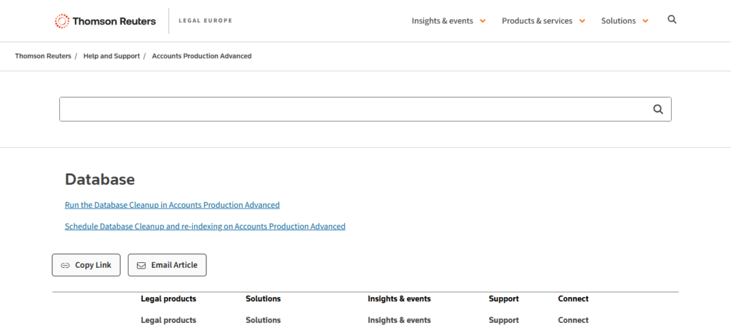 Thomson Reuters Datastream