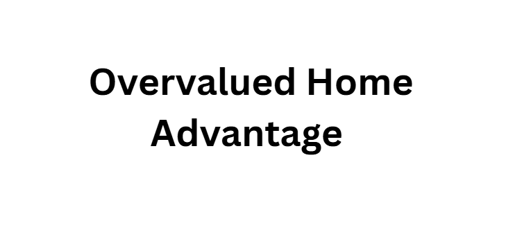 Overvalued Home Advantage