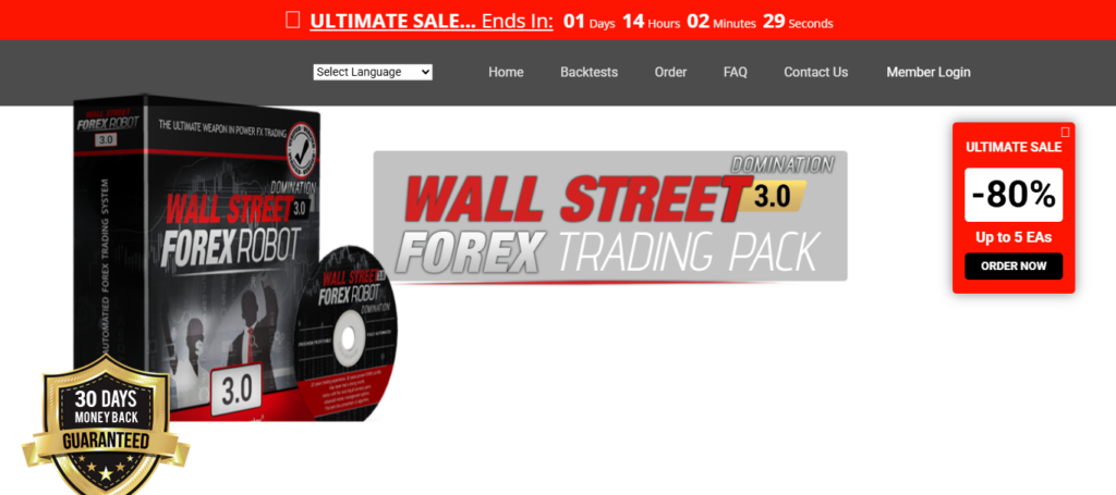 WallStreet Forex Robot 3.0