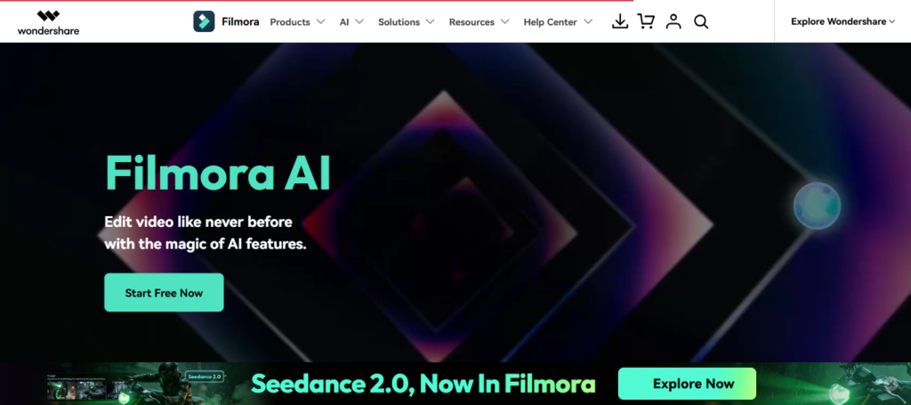 Filmora AI Editor