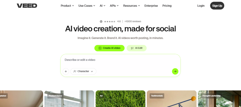 Veed.io AI Editor