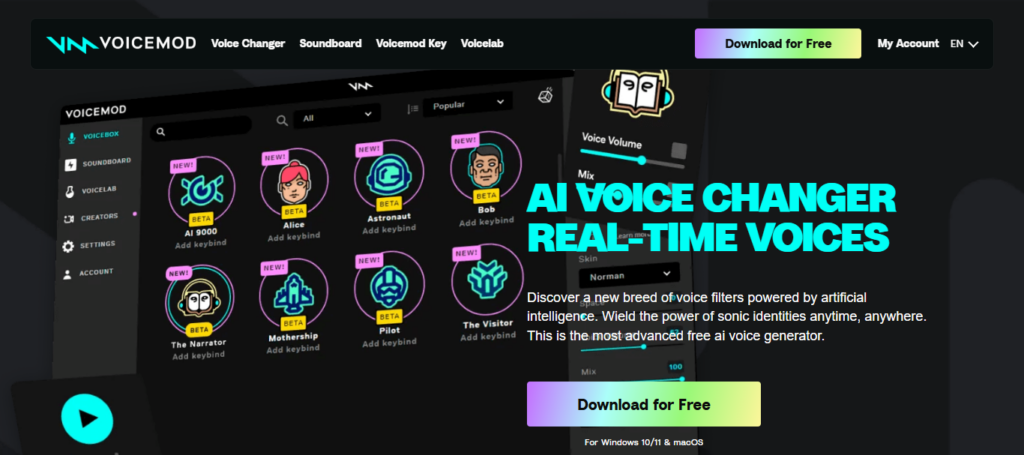 Voicemod AI