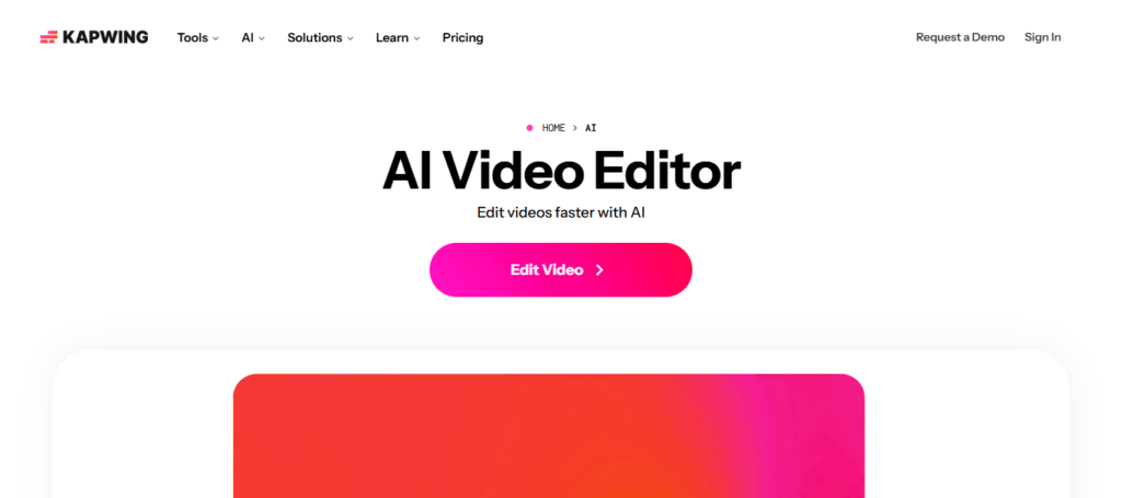 Kapwing AI Studio