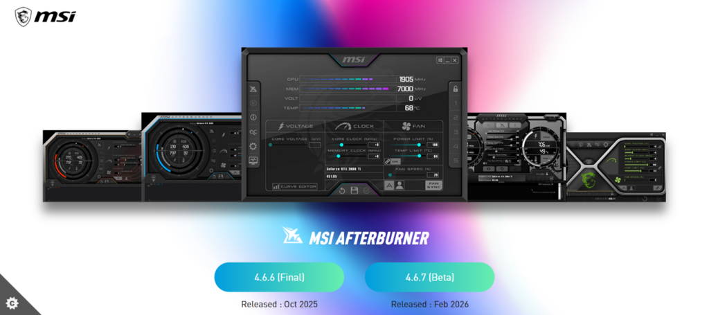 MSI Afterburner + AI Plugins