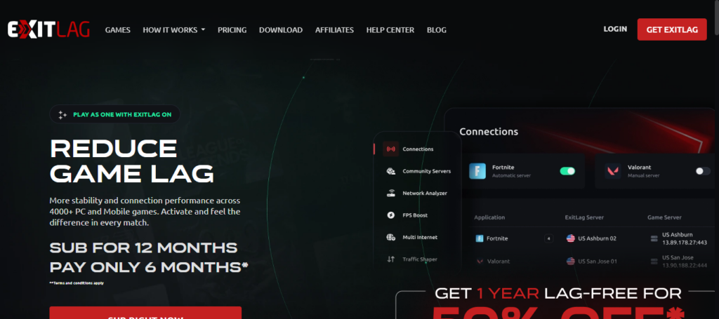 . ExitLag AI Overlay