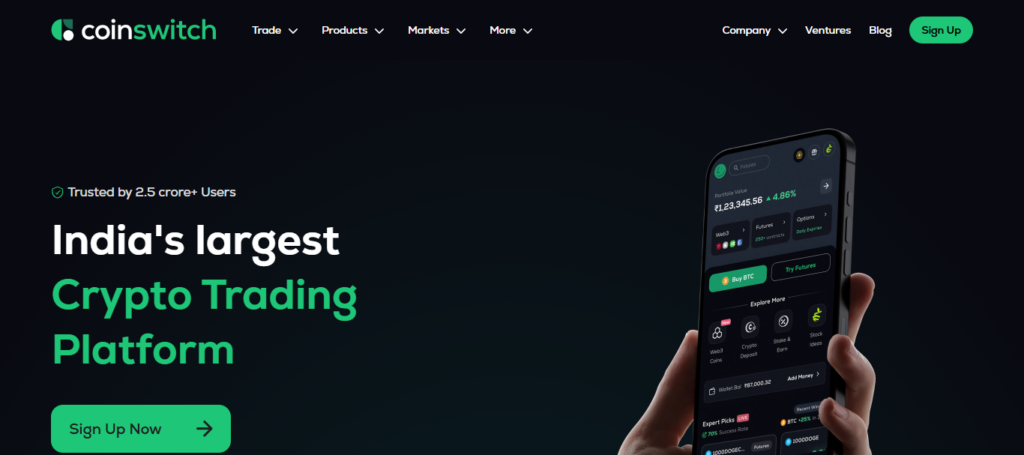 CoinSwitch Kuber