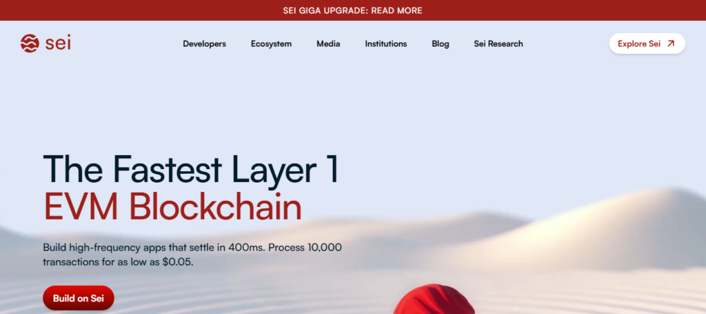 2. Sei Network (SEI)