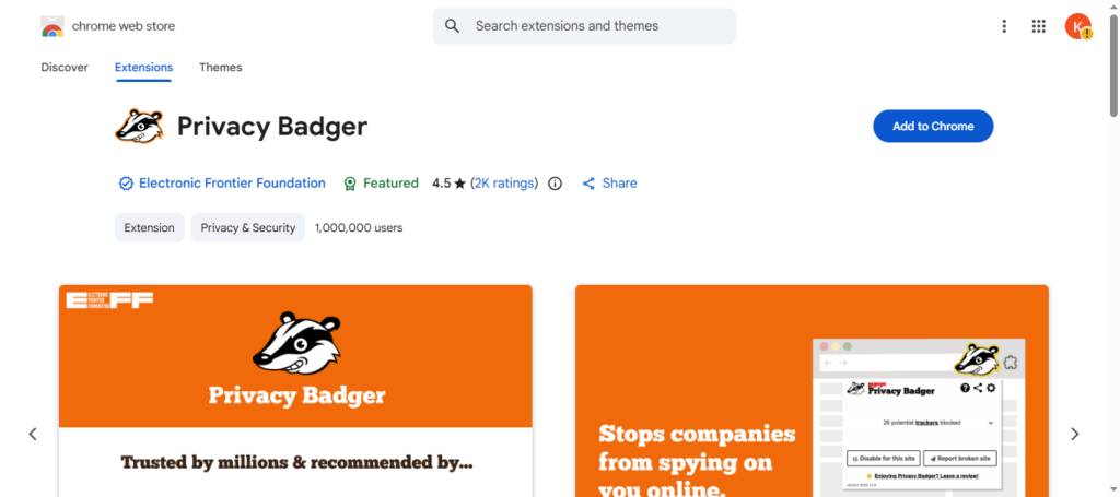 Privacy Badger