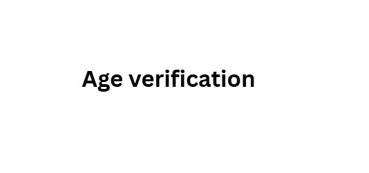 Age verification