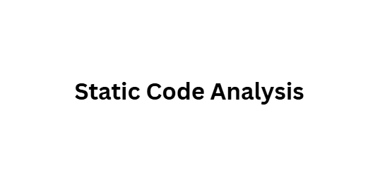 Static Code Analysis
