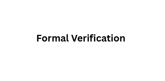 Formal Verification