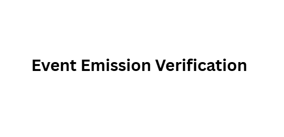 Event Emission Verification