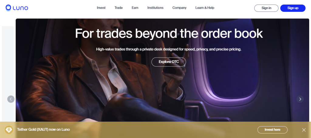 Luno Institutional Network