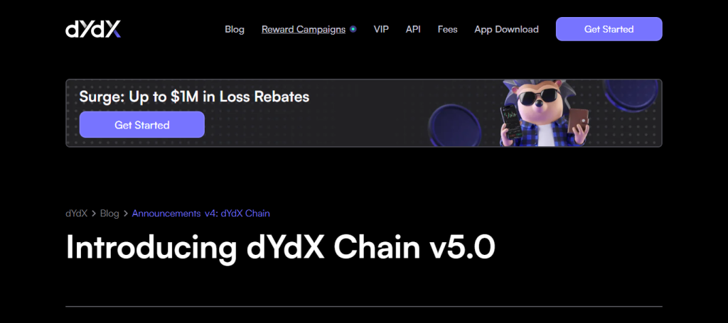 dYdX v5