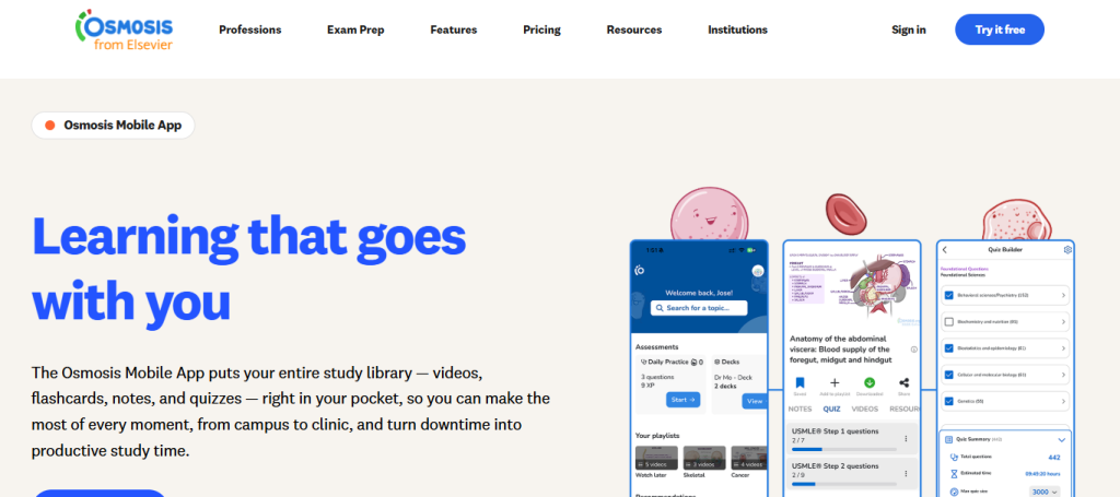 Osmosis v2 App