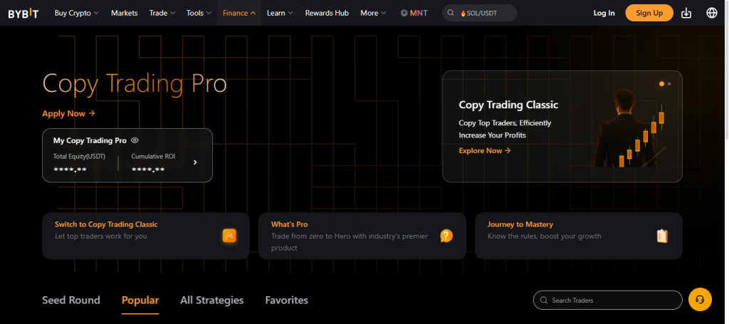Bybit Copy Trading Hub